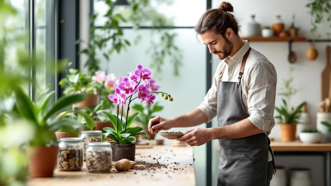 Ein Gärtner enthüllt: So fördern Küchenreste im Winter das gesunde Wachstum Ihrer Orchideen