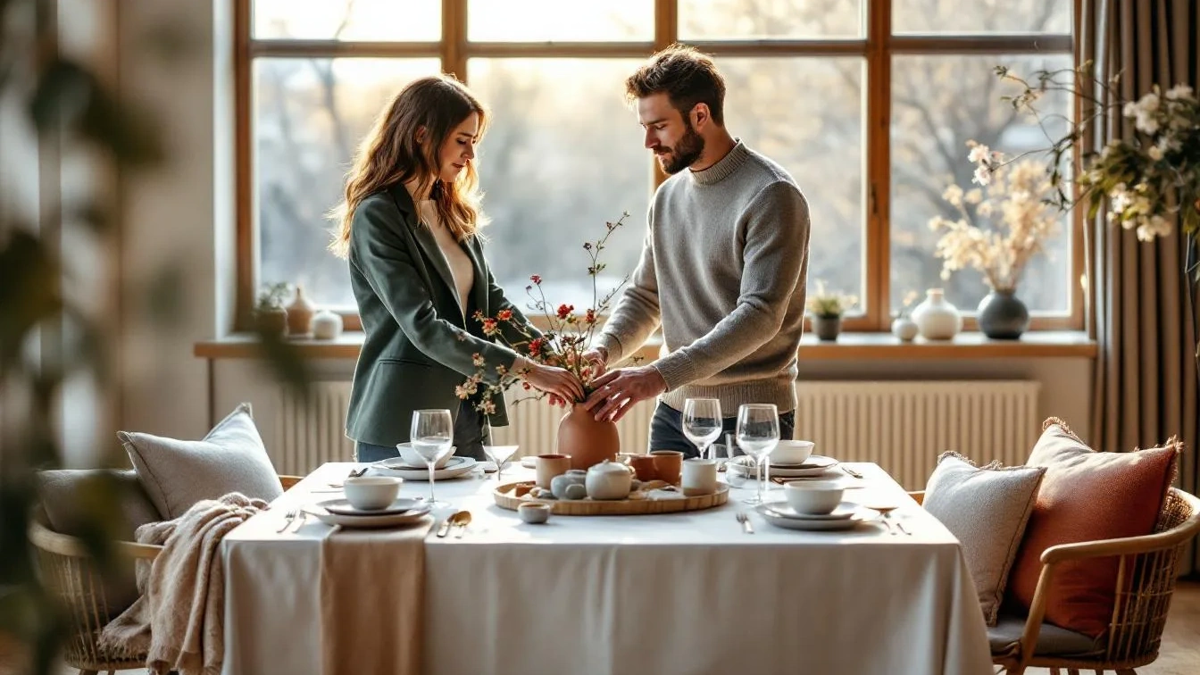 Frühlings-Akzent im Winter: Warum diese Trendfarbe von JYSK jede Tischdeko sofort aufwertet