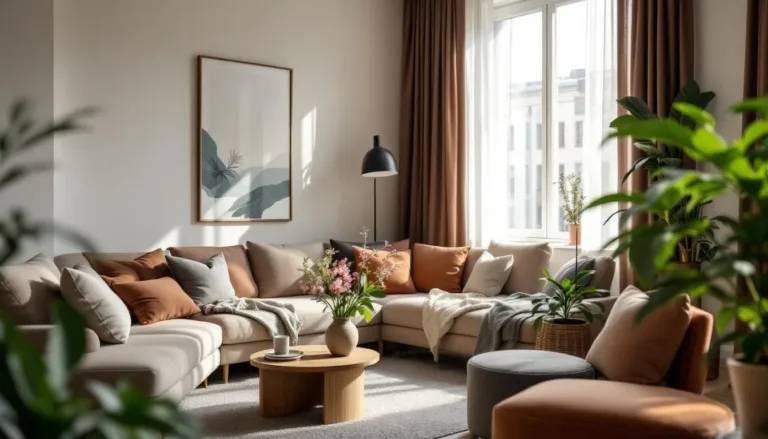 entdecken sie, wie farbenfrohe deko-highlights ihr wohnzimmer mit frühlingserfrischung verschönern – alles kostengünstig und stilvoll.