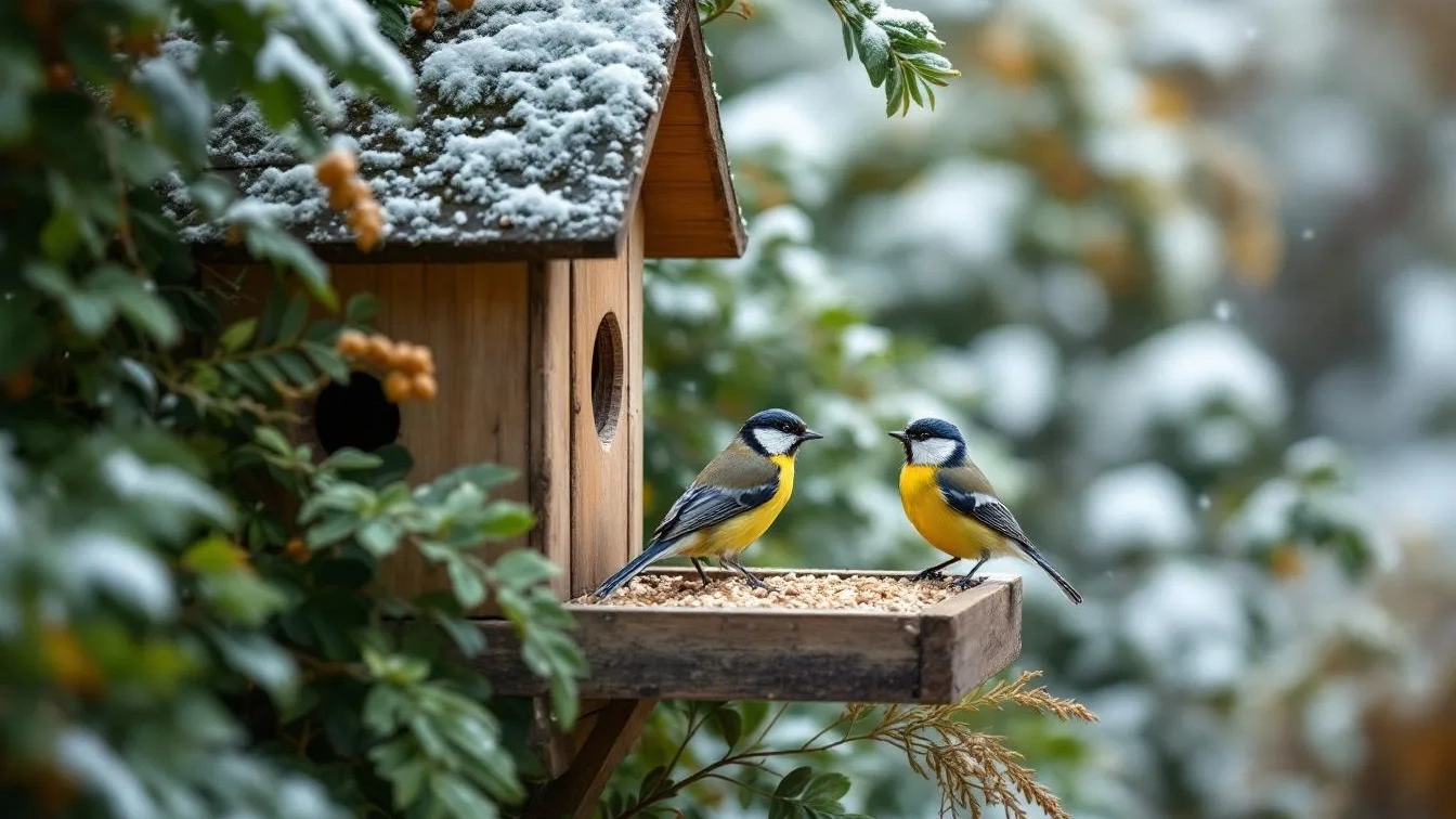 Vogelschutz im Garten: Vermeiden Sie diese typischen Winterfehler, um Meisen und Co. zu helfen